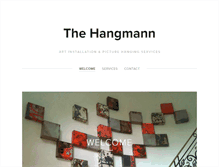 Tablet Screenshot of hangmann.com